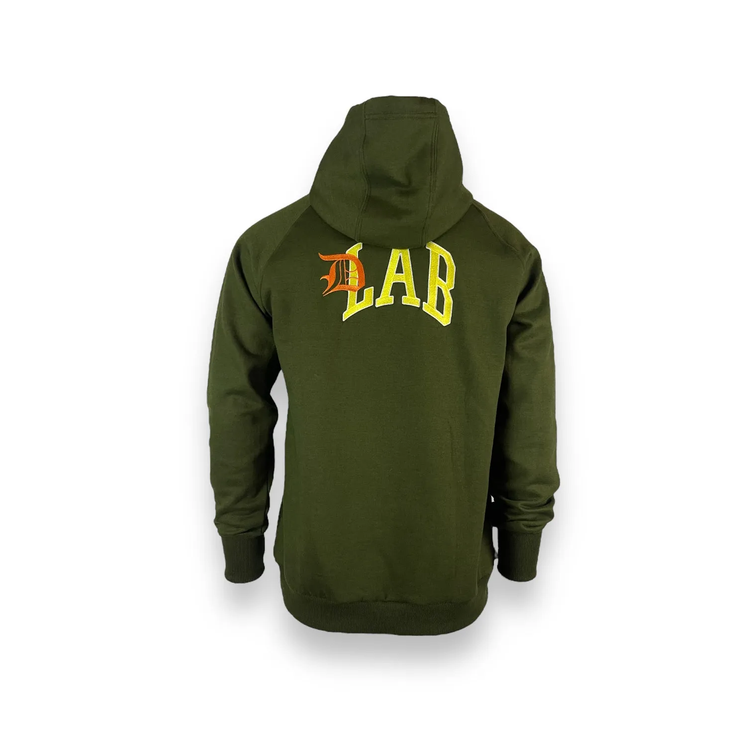 DLAB "SCRIPT” Oversized Hoodie Olive Green