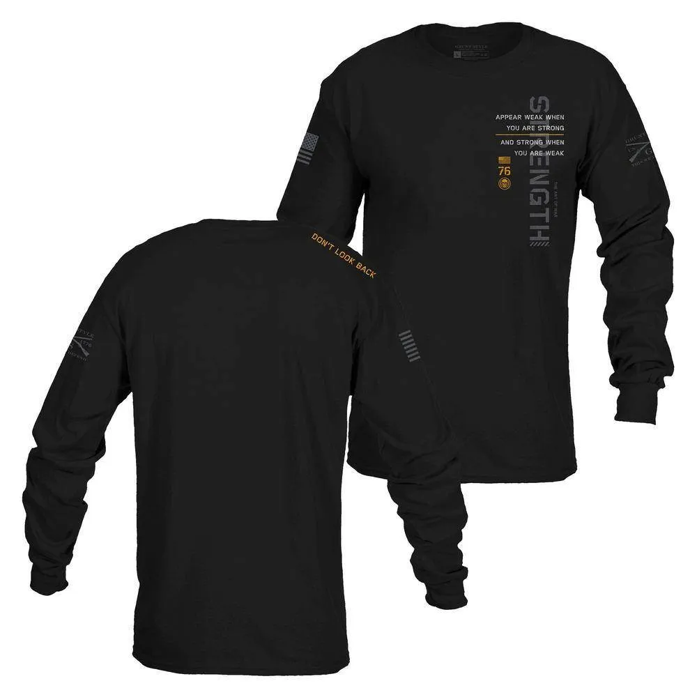 Don't Look Back Long Sleeve - Black