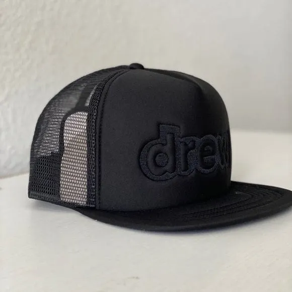 Drew House Secret Trucker Hat Black