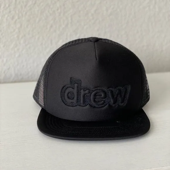 Drew House Secret Trucker Hat Black