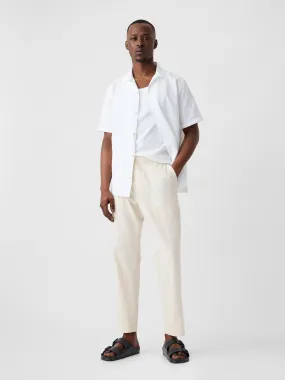 Easy Linen-Blend Utility Pants