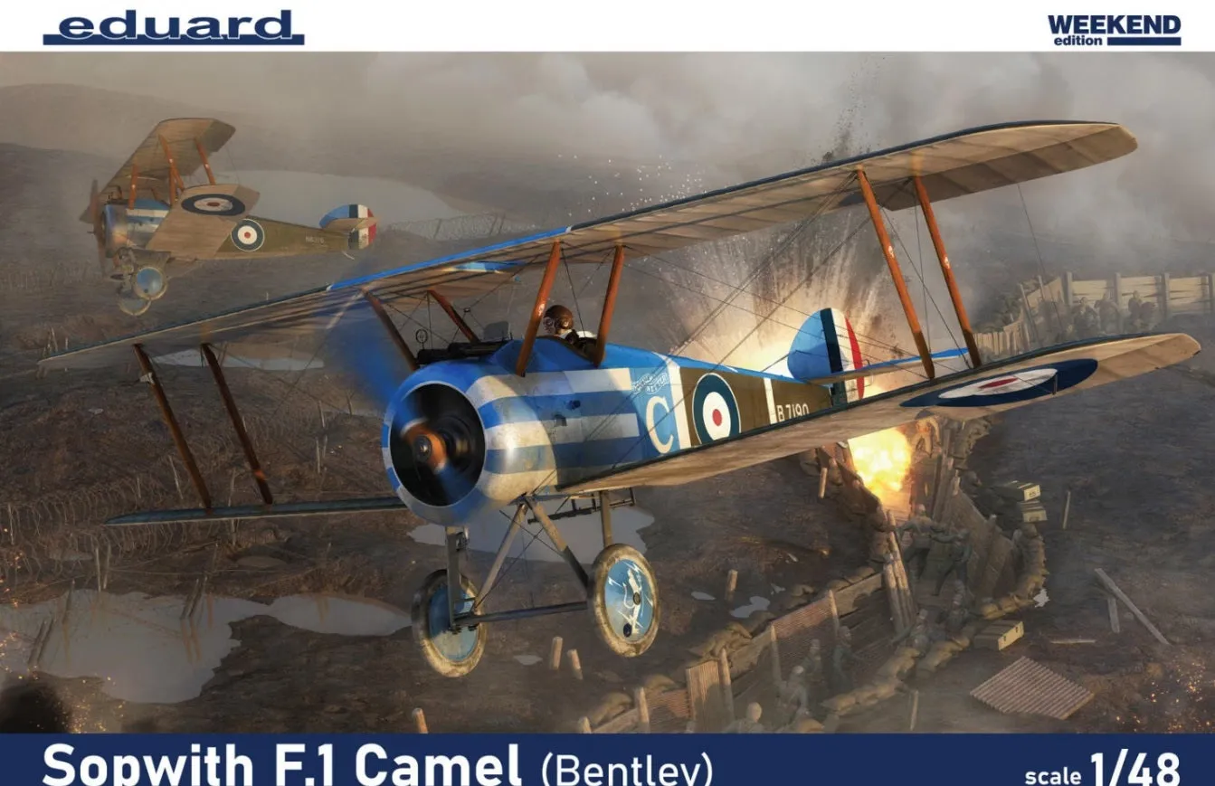 Eduard 1/48 Sopwith Camel F.1 (Bentley)