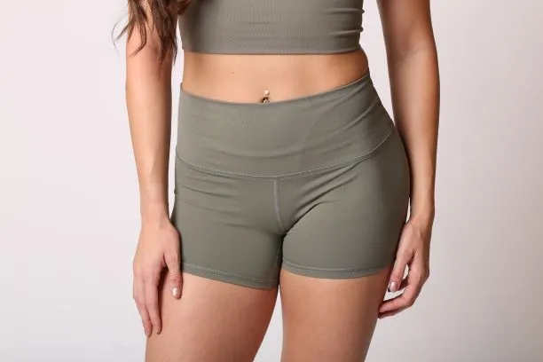 Eros Army Green Shorts