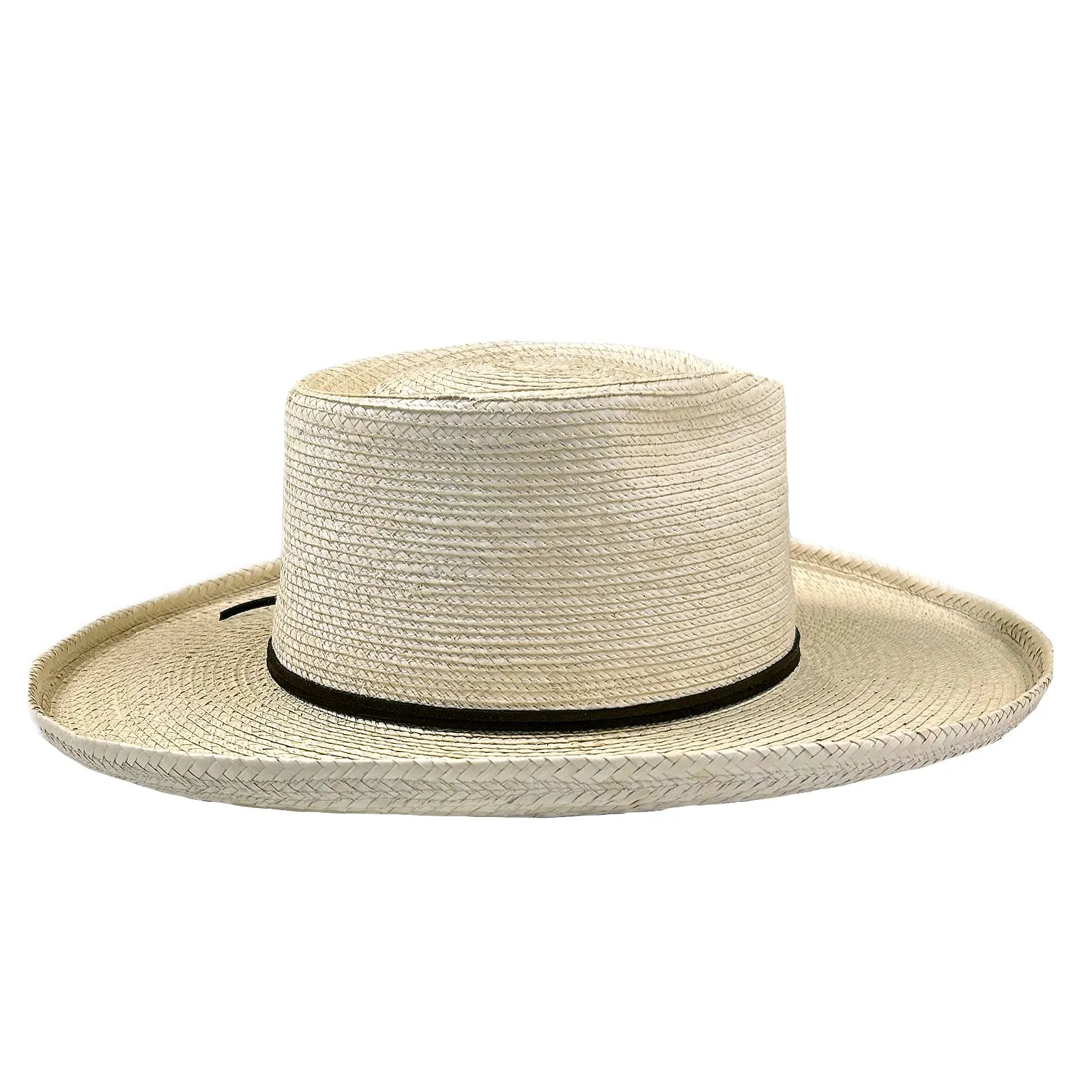 Fine Palm Leaf Straw Western Cowboy Hat