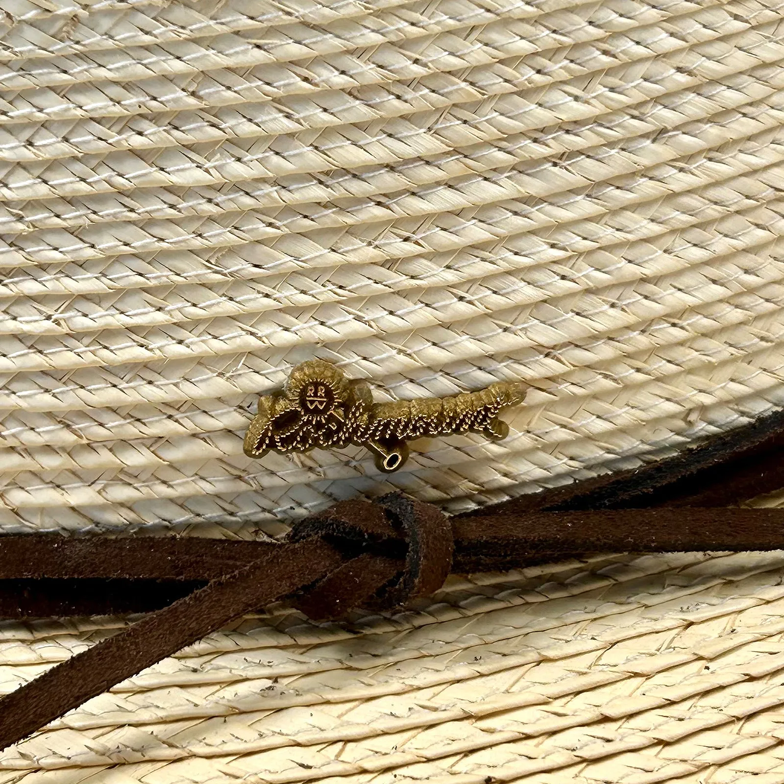 Fine Palm Leaf Straw Western Cowboy Hat