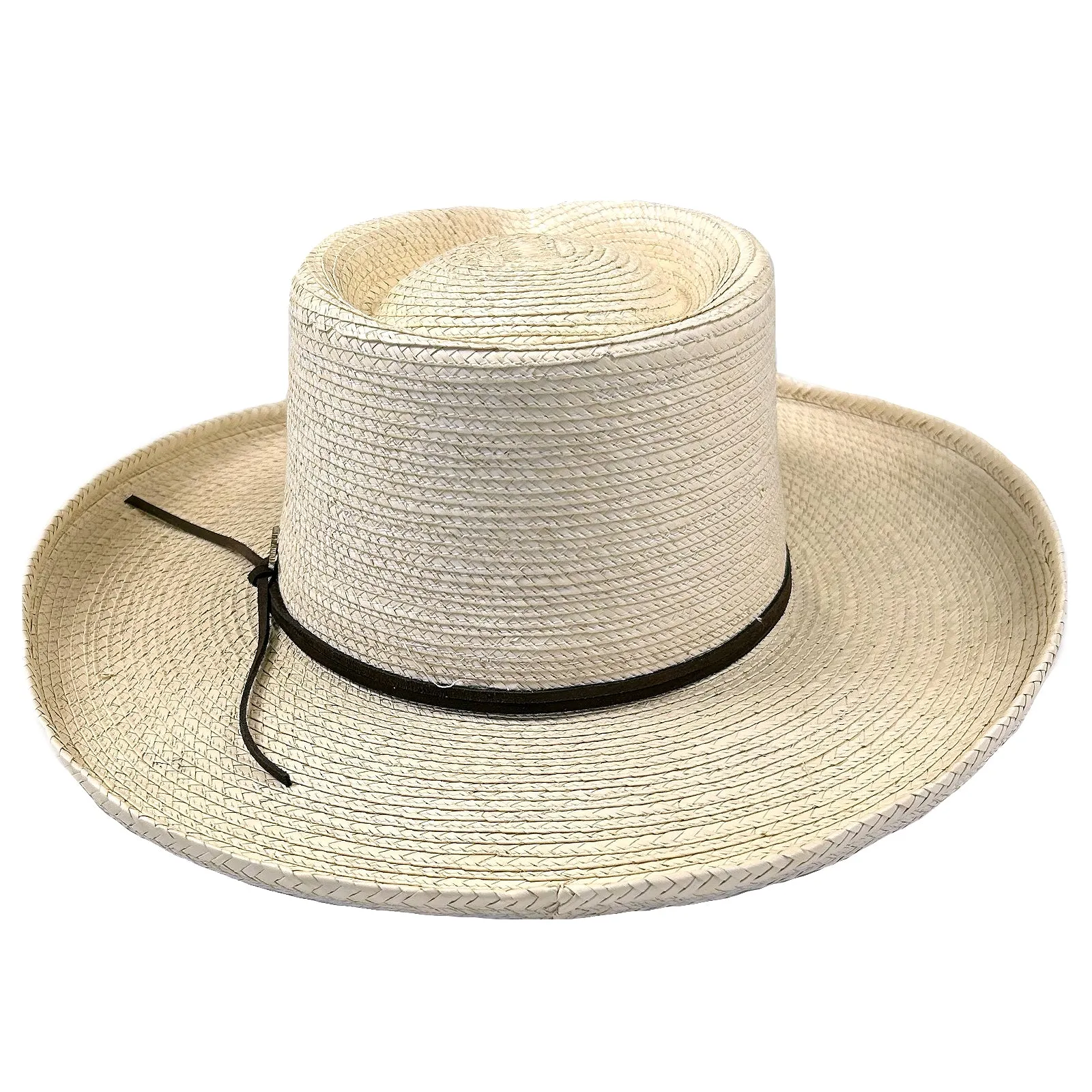 Fine Palm Leaf Straw Western Cowboy Hat