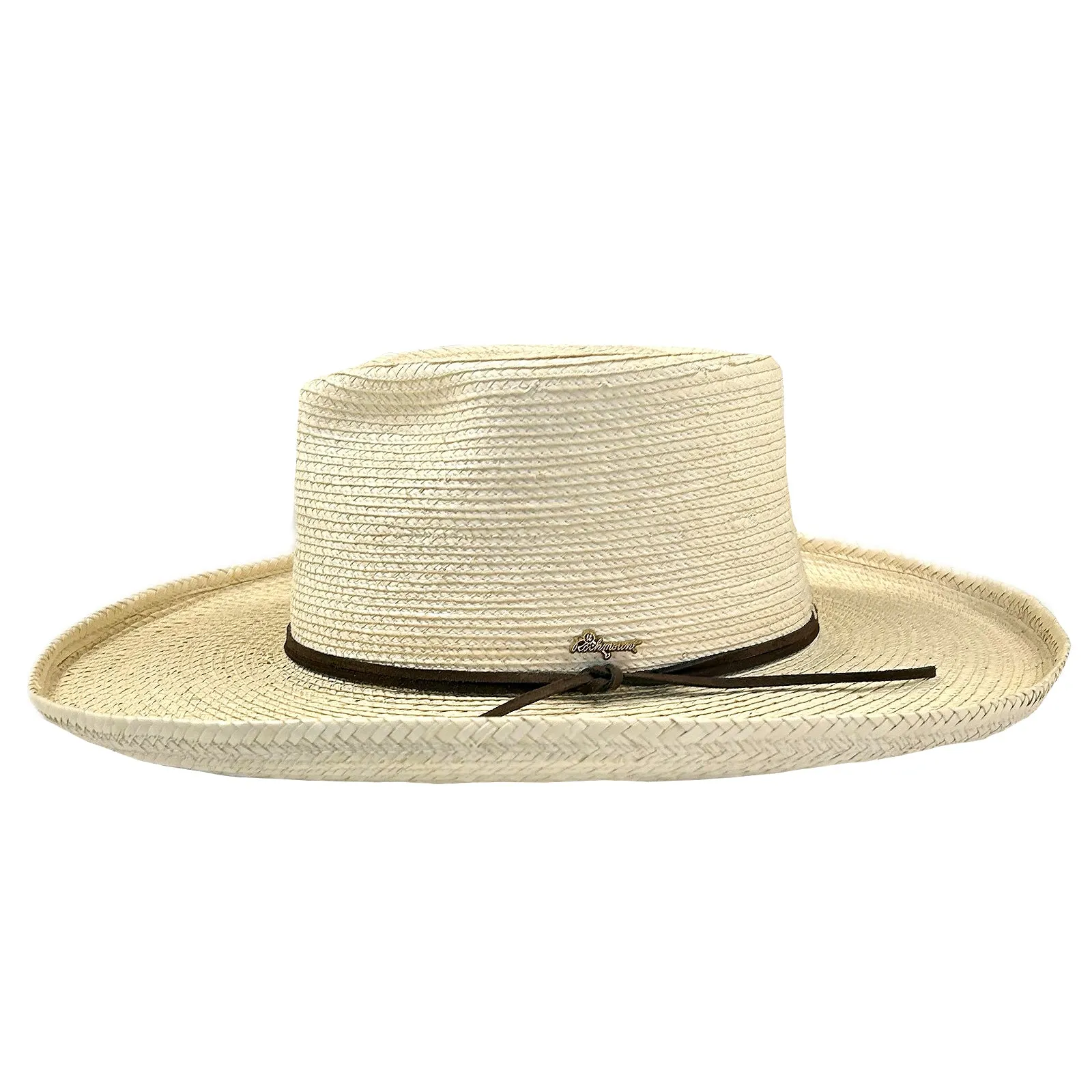 Fine Palm Leaf Straw Western Cowboy Hat