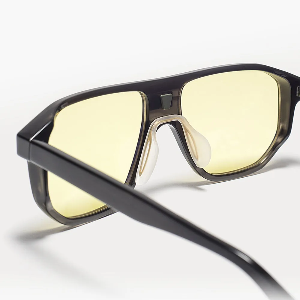 GTGlass 2.0 - Black Havana - Yellow lenses