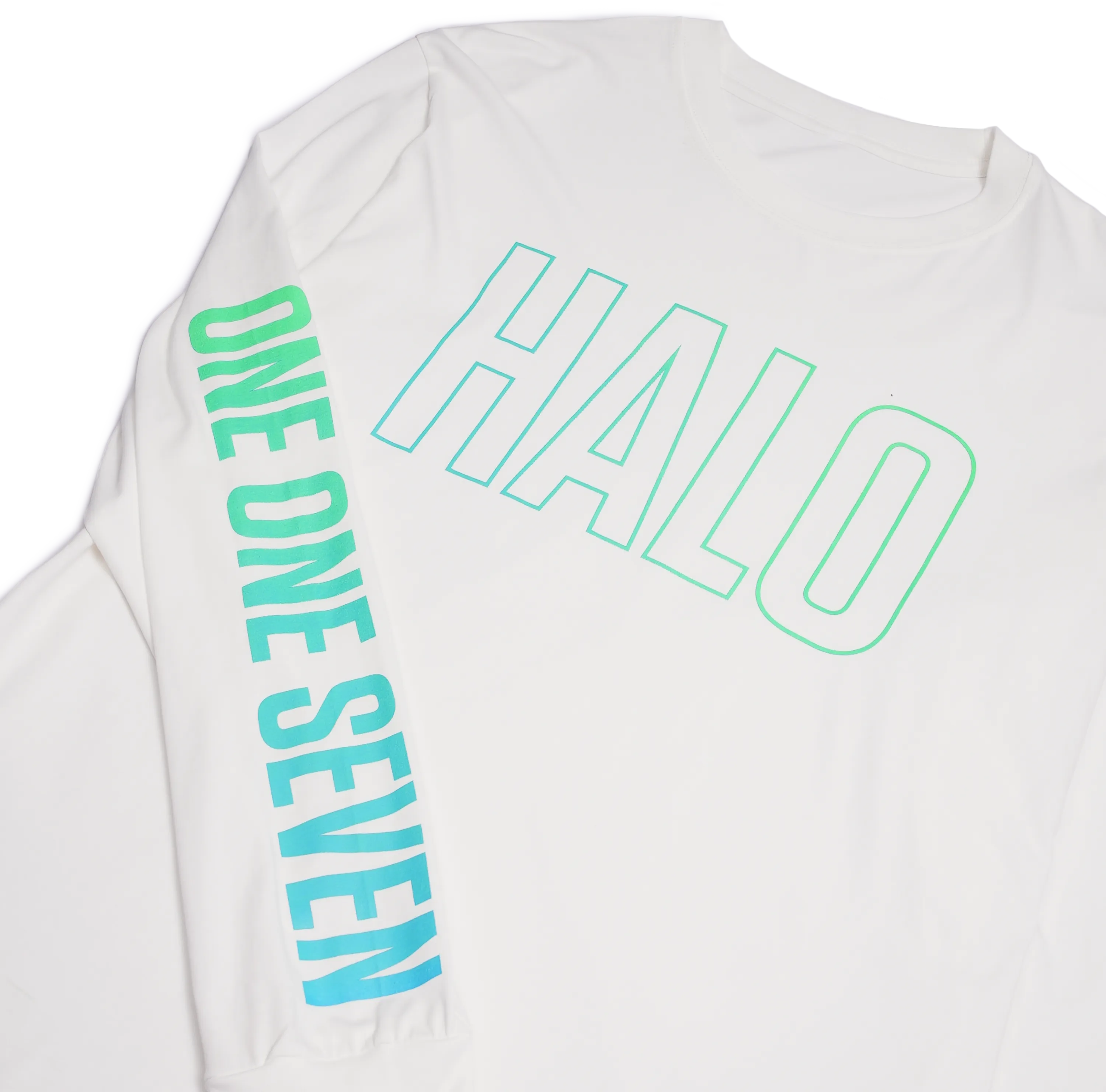 Halo One One Seven Cream Long Sleeve Tee