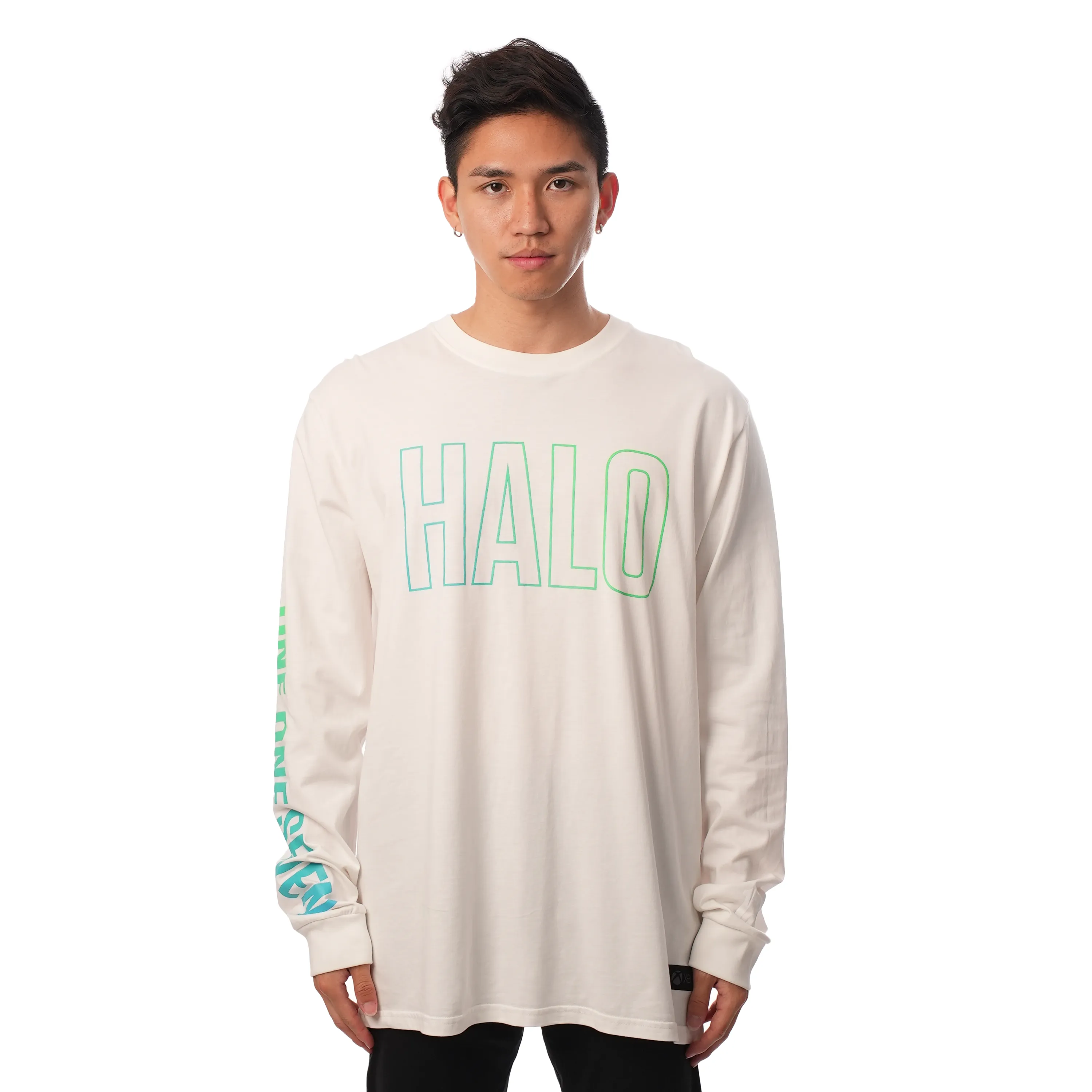 Halo One One Seven Cream Long Sleeve Tee