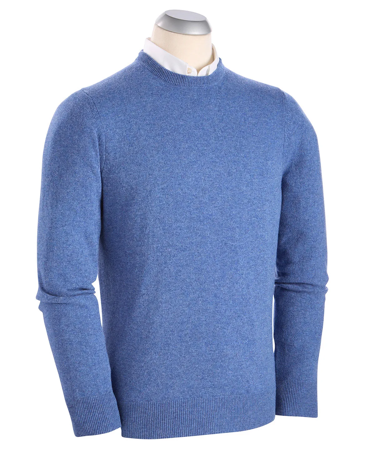 Heritage Italian 100% Cashmere Crew Neck Sweater