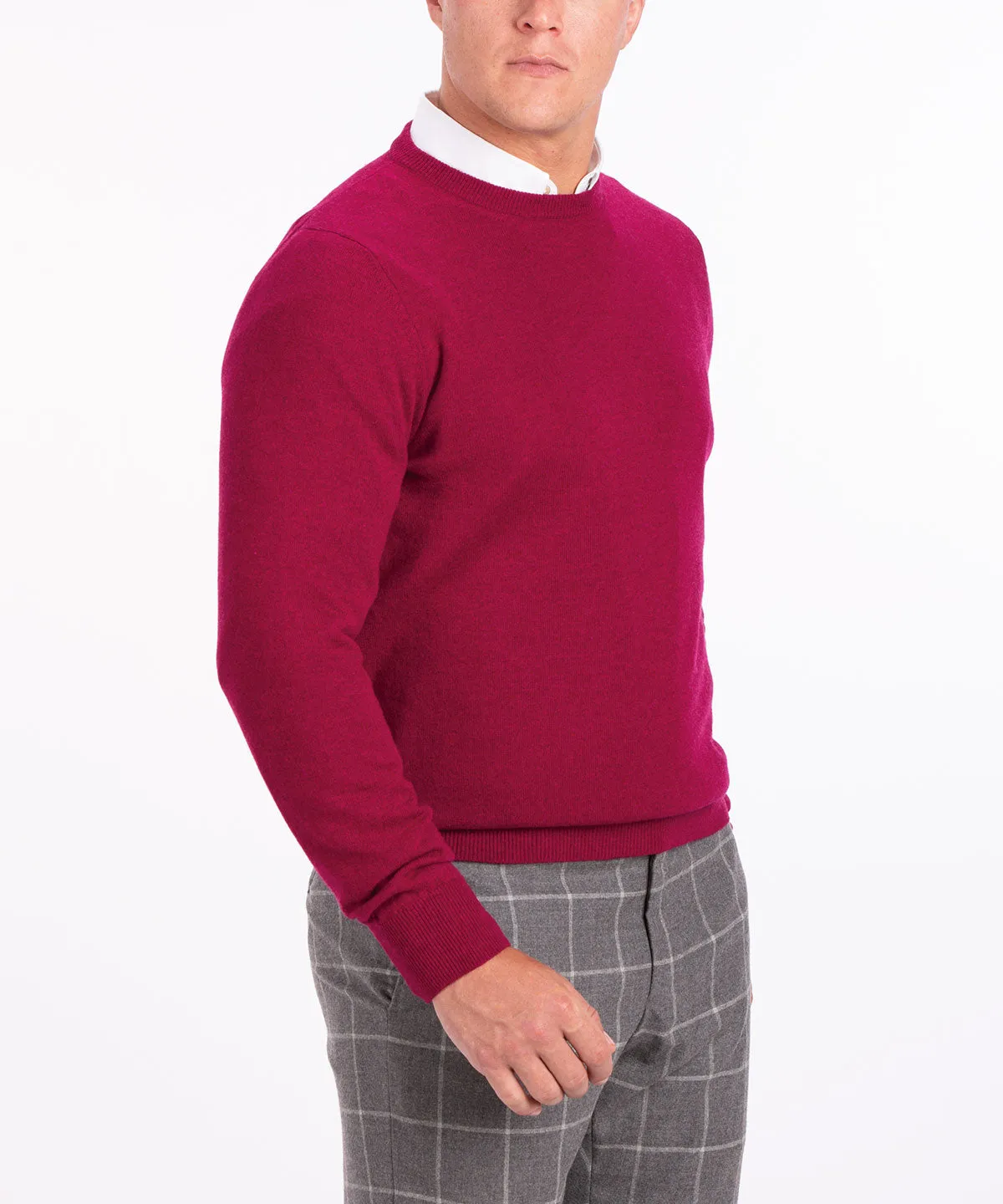 Heritage Italian 100% Cashmere Crew Neck Sweater