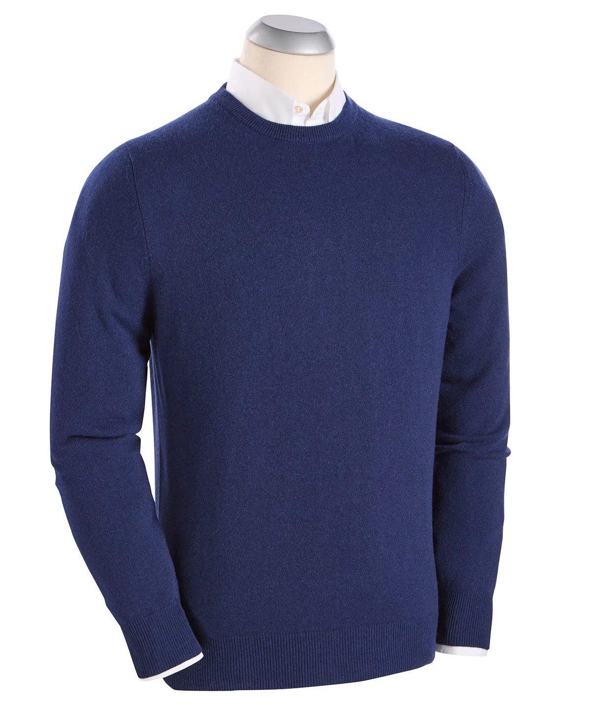 Heritage Italian 100% Cashmere Crew Neck Sweater