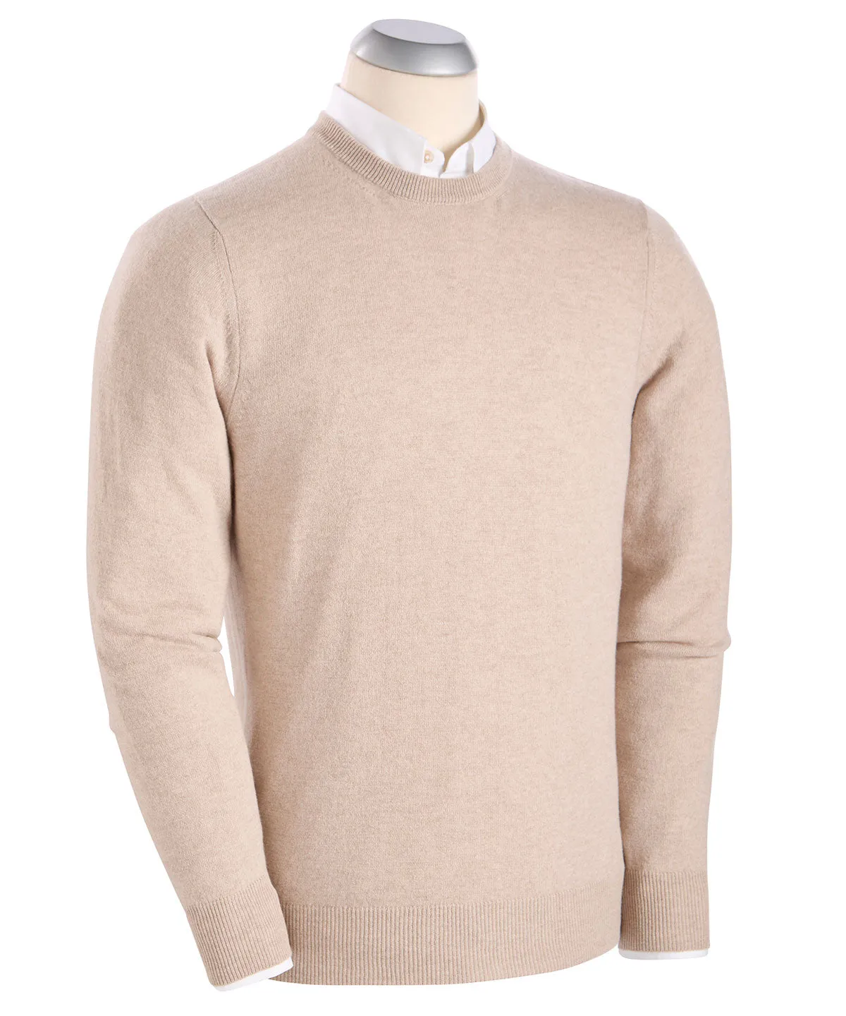 Heritage Italian 100% Cashmere Crew Neck Sweater