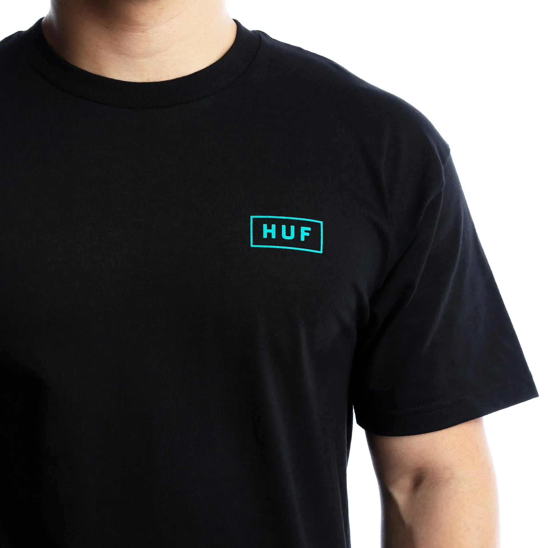 Huf Bar Logo S/S Tee - Black