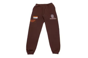 INDVLST Test Bar Logo Pants "Tobacco"