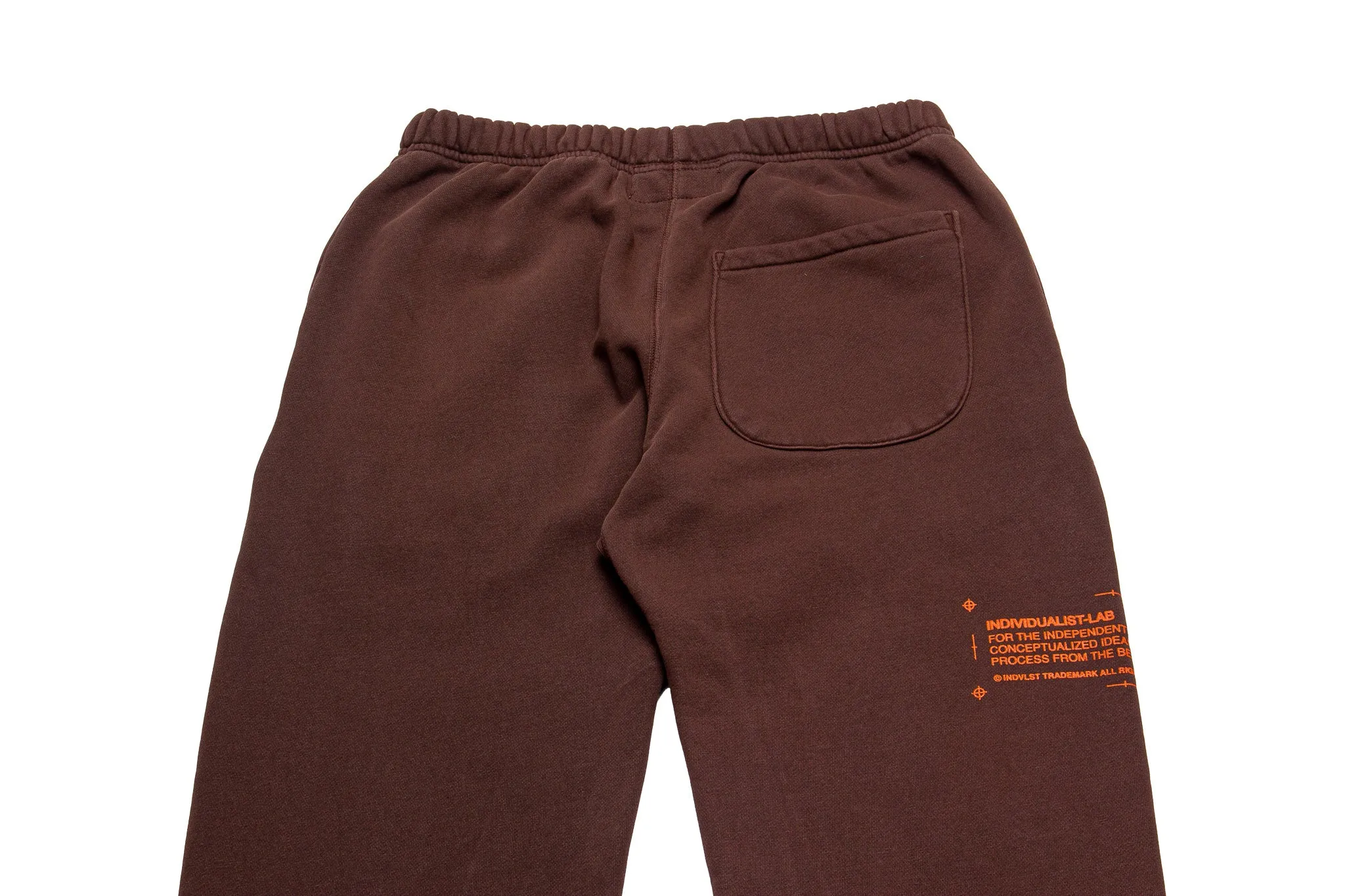 INDVLST Test Bar Logo Pants "Tobacco"