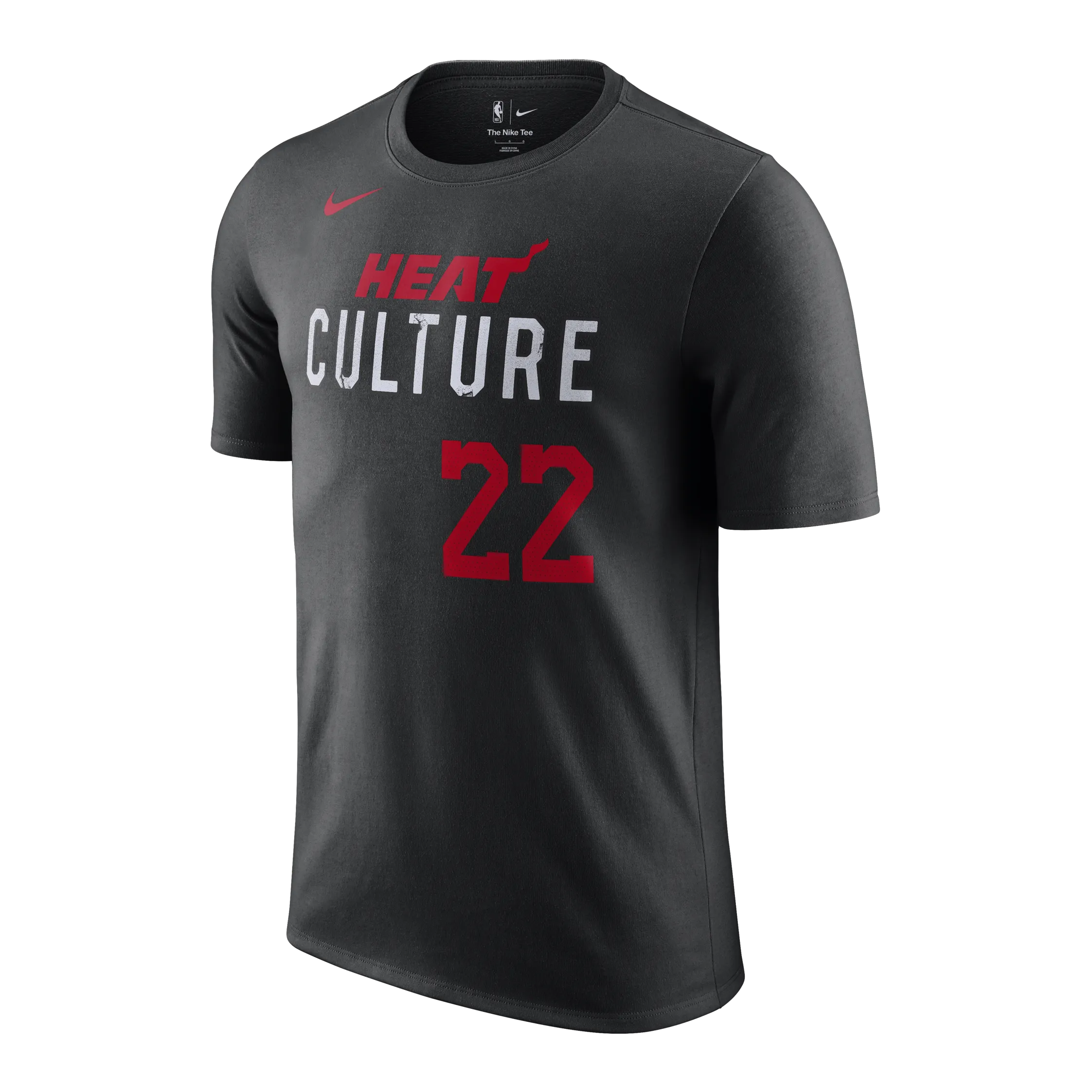 Jimmy Butler Nike HEAT Culture Name & Number Tee