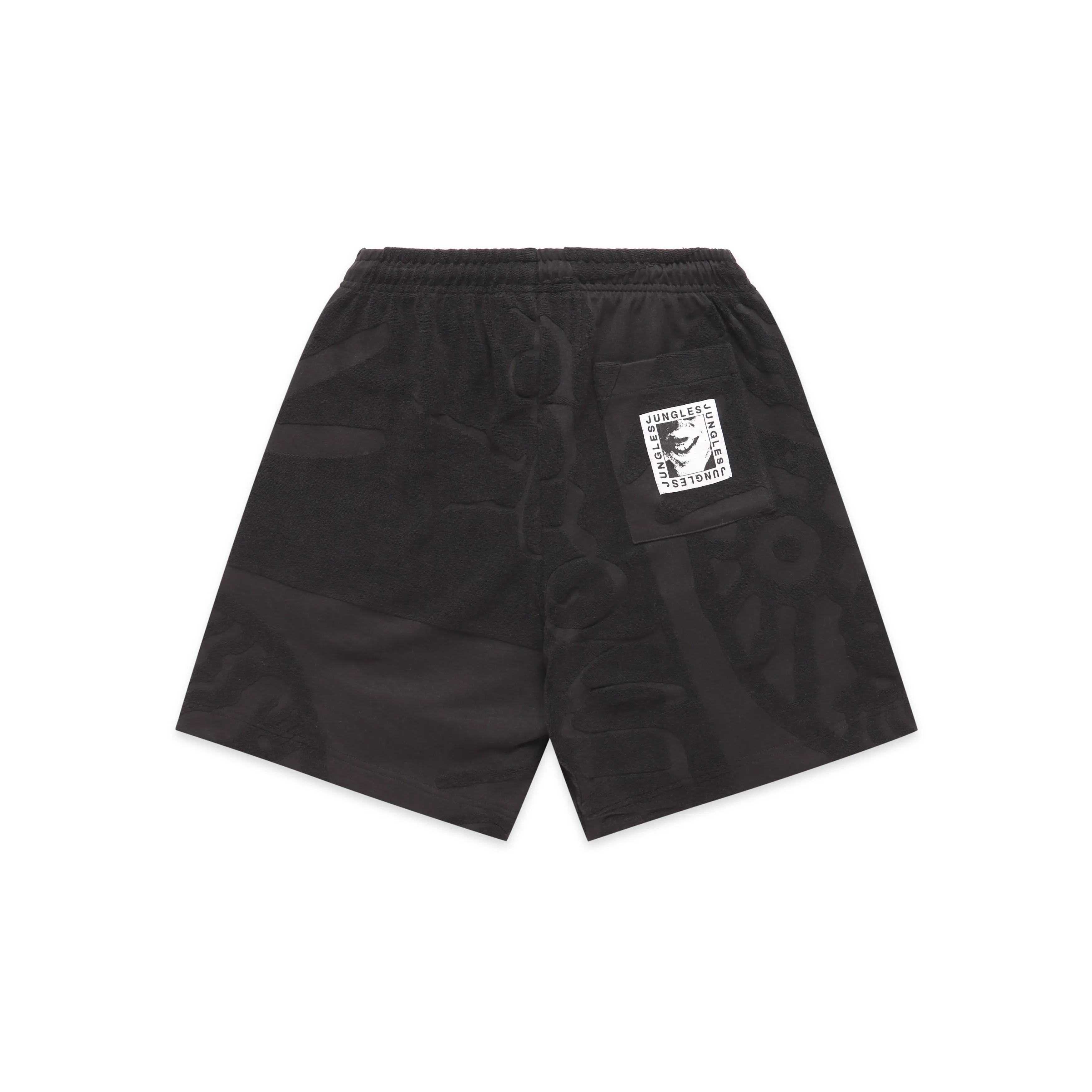 Jungles Jungles Towelling Shorts "Black"