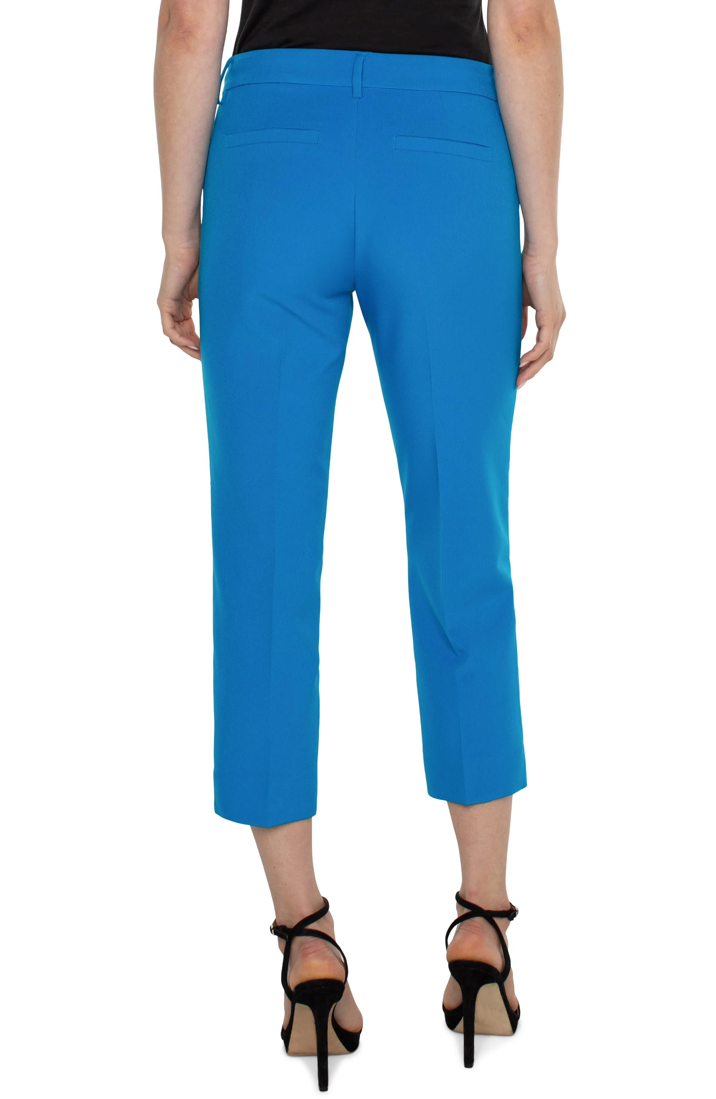 KELSEY CROP TROUSER WITH SIDE SLIT