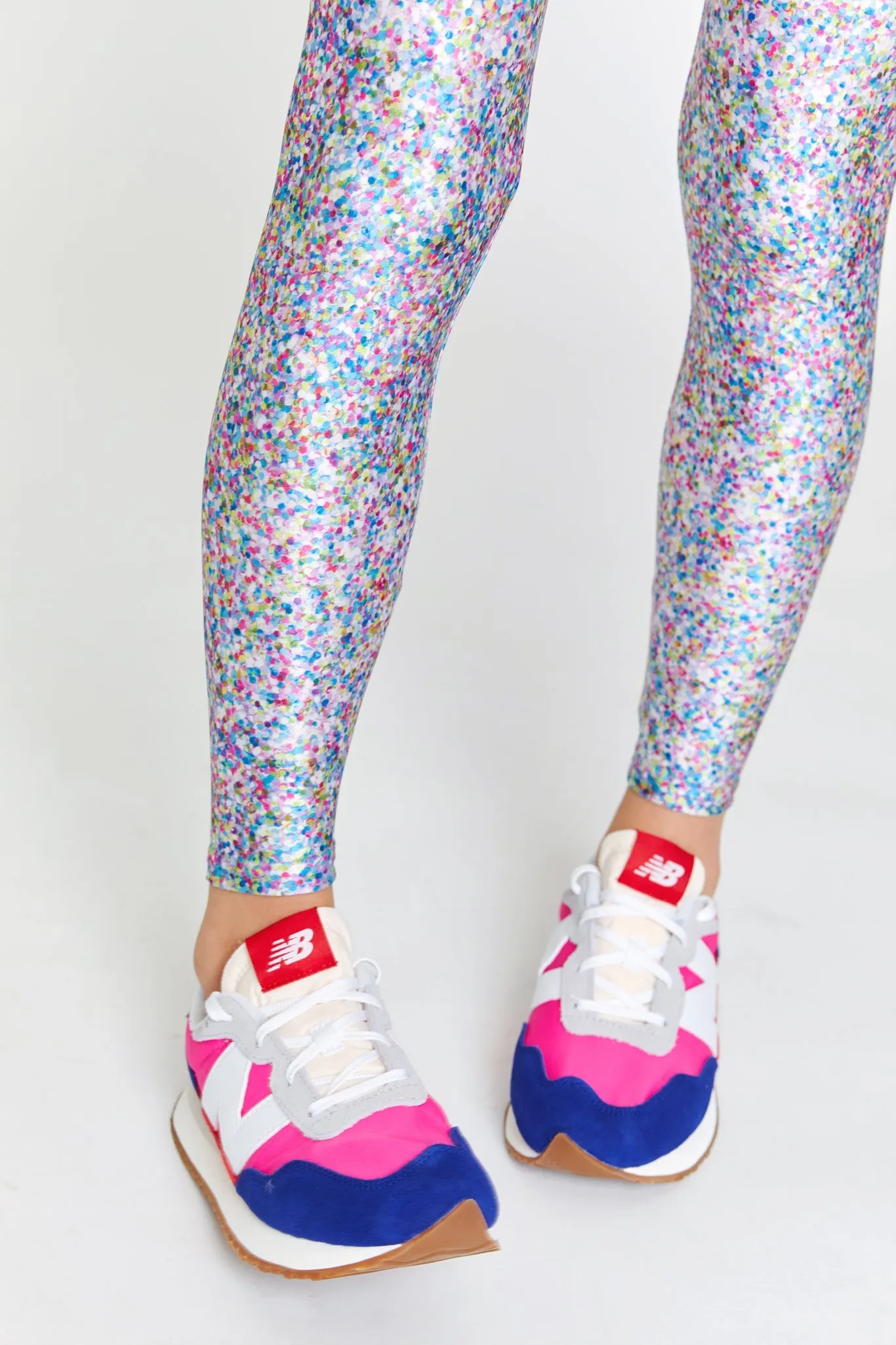 Kids Leggings in Classic Rainbow Glitter