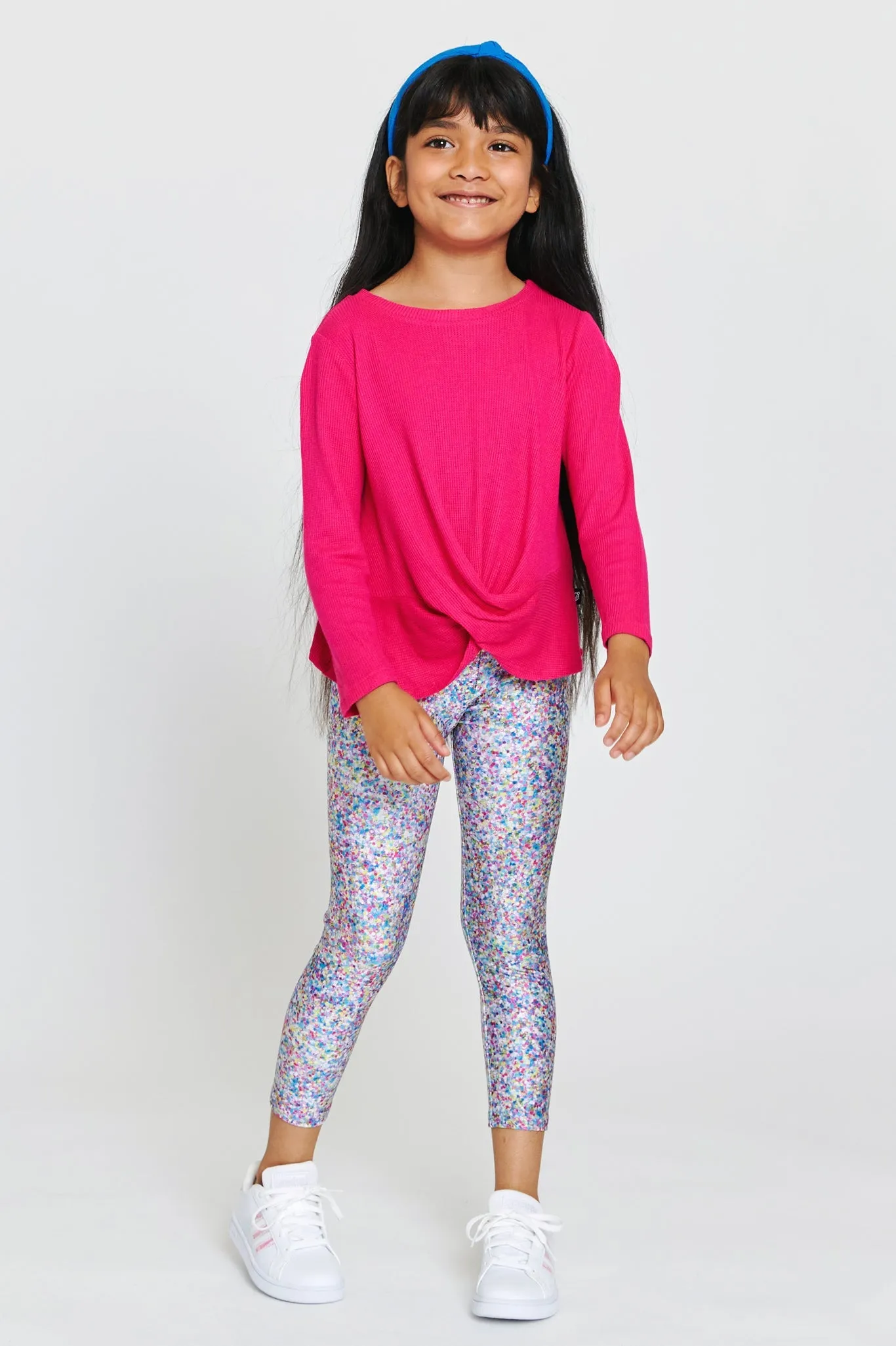 Kids Leggings in Classic Rainbow Glitter