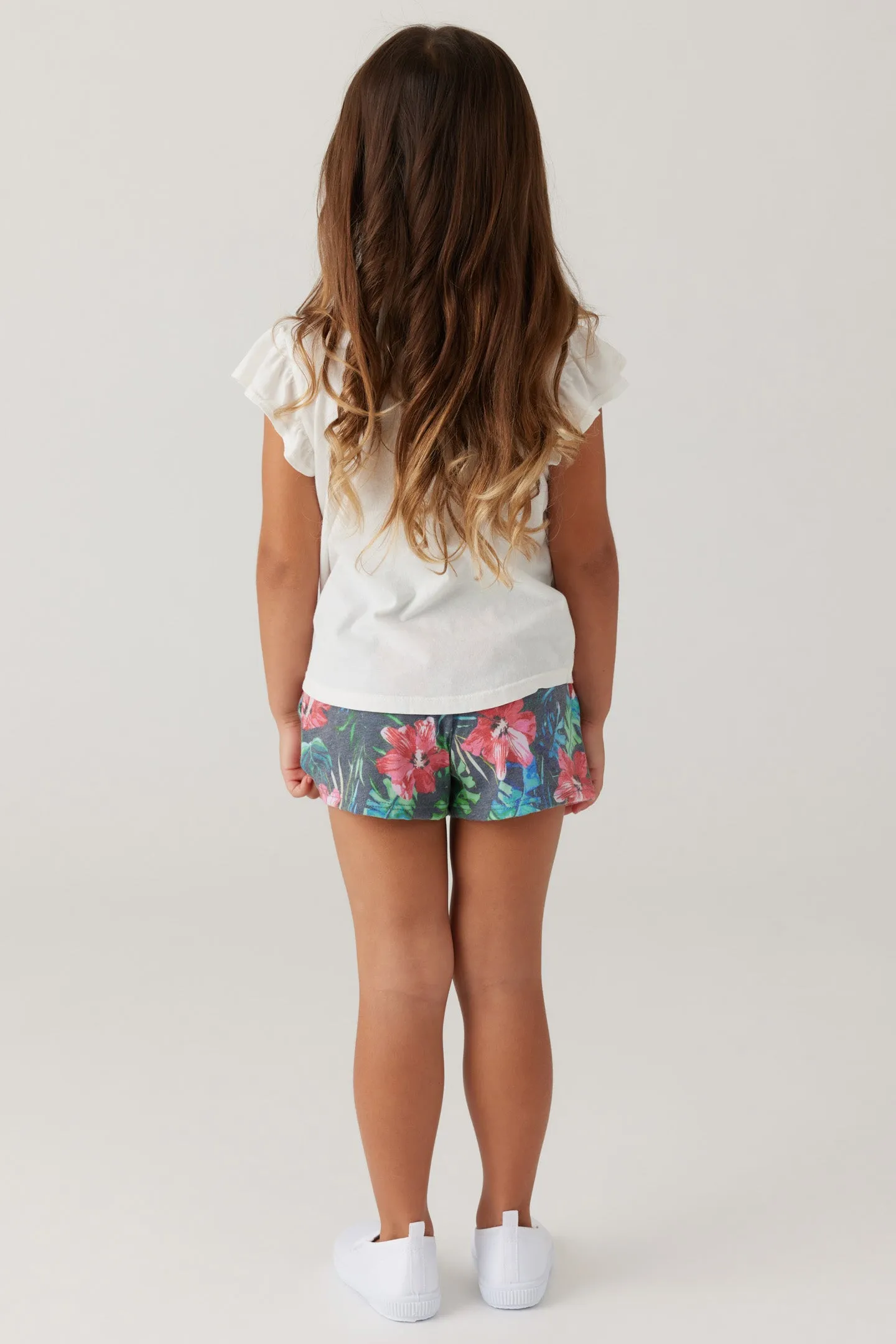 Kids Smile Ruffle Tee