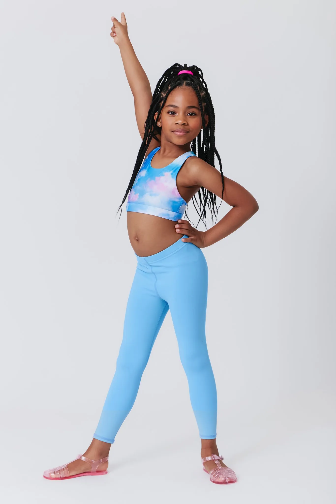 Kids TLC Leggings in Cotton Candy