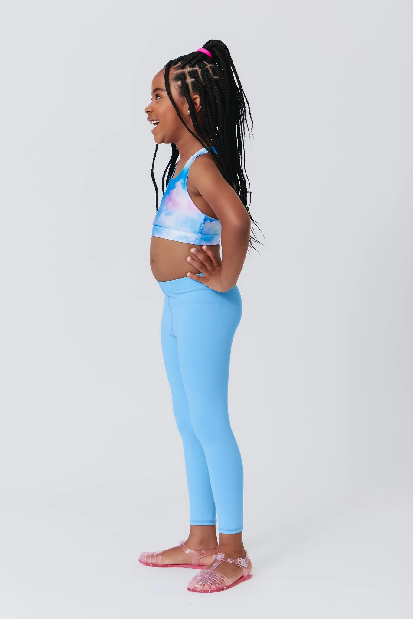 Kids TLC Leggings in Cotton Candy