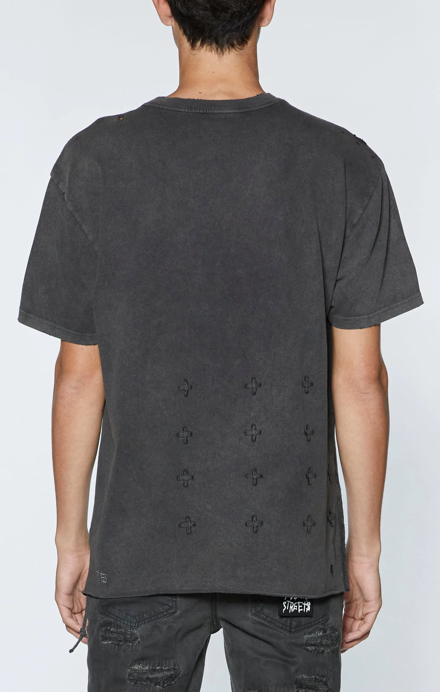 Ksubi Biggie Tee- FADED BLACK