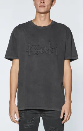 Ksubi Biggie Tee- FADED BLACK