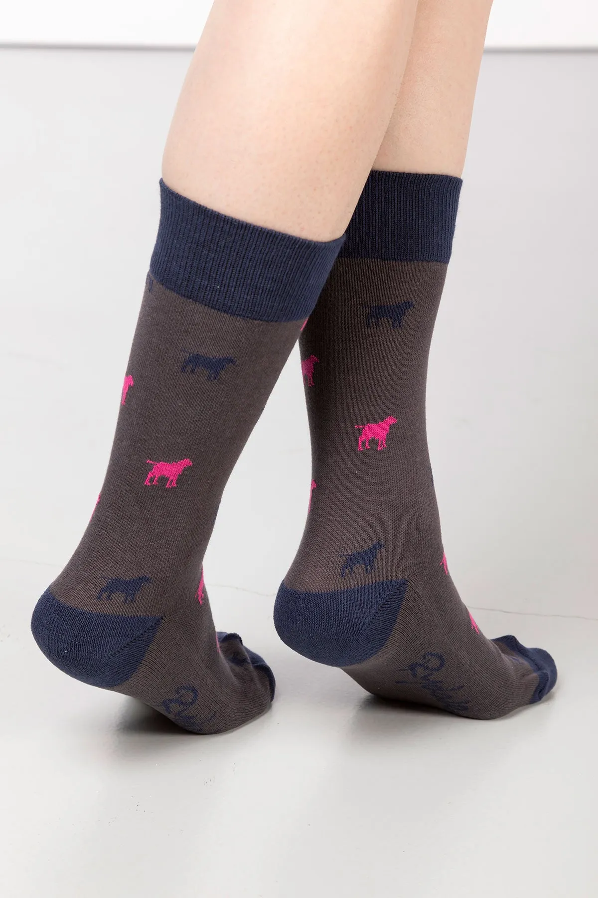 Ladies Wagging Dog II Ankle Socks