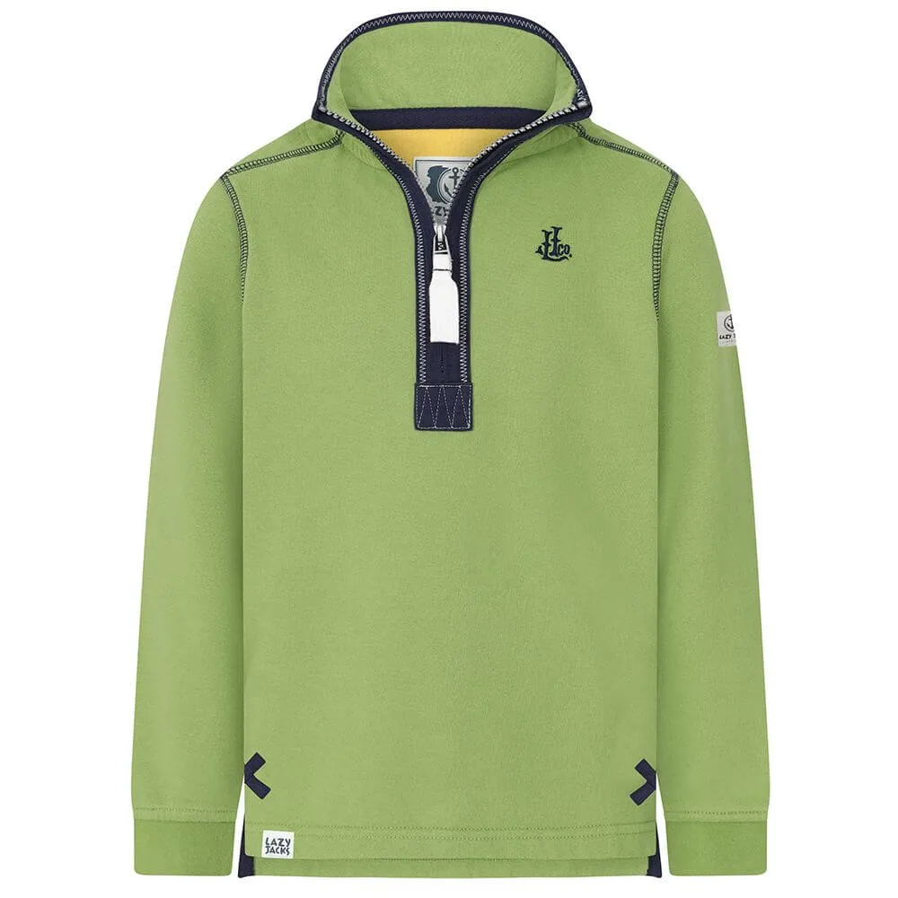 Lazy Jacks Boys Sweatshirt - Lime