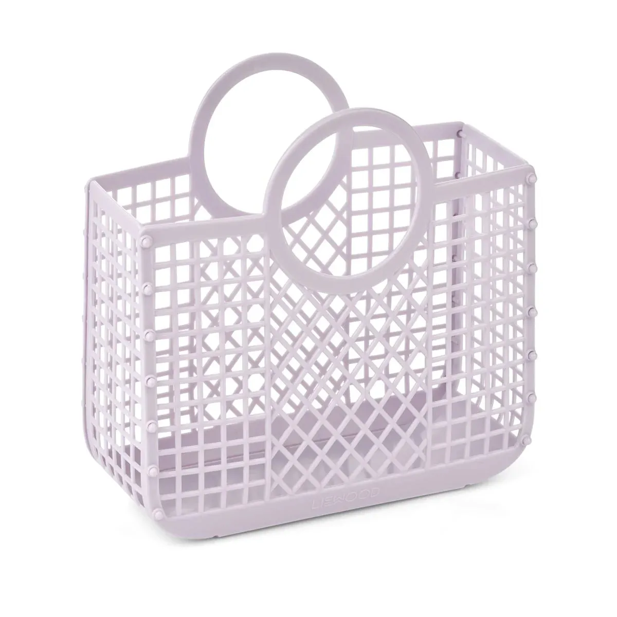 Liewood Samantha Basket / Beach Bag - Misty Lilac