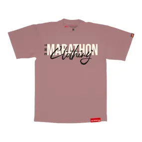 Marathon Clothing Interlock T-Shirt - Mauve