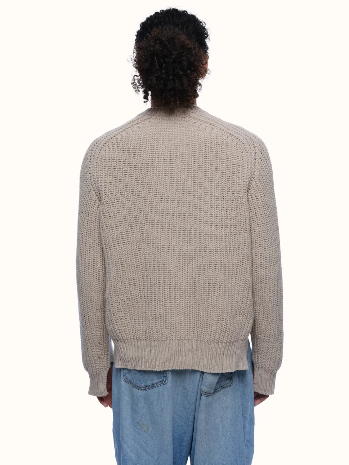 Max Crewneck in Recycled Cashmere & Recycled Wool