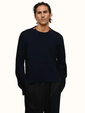 Max Crewneck in Recycled Cashmere & Recycled Wool