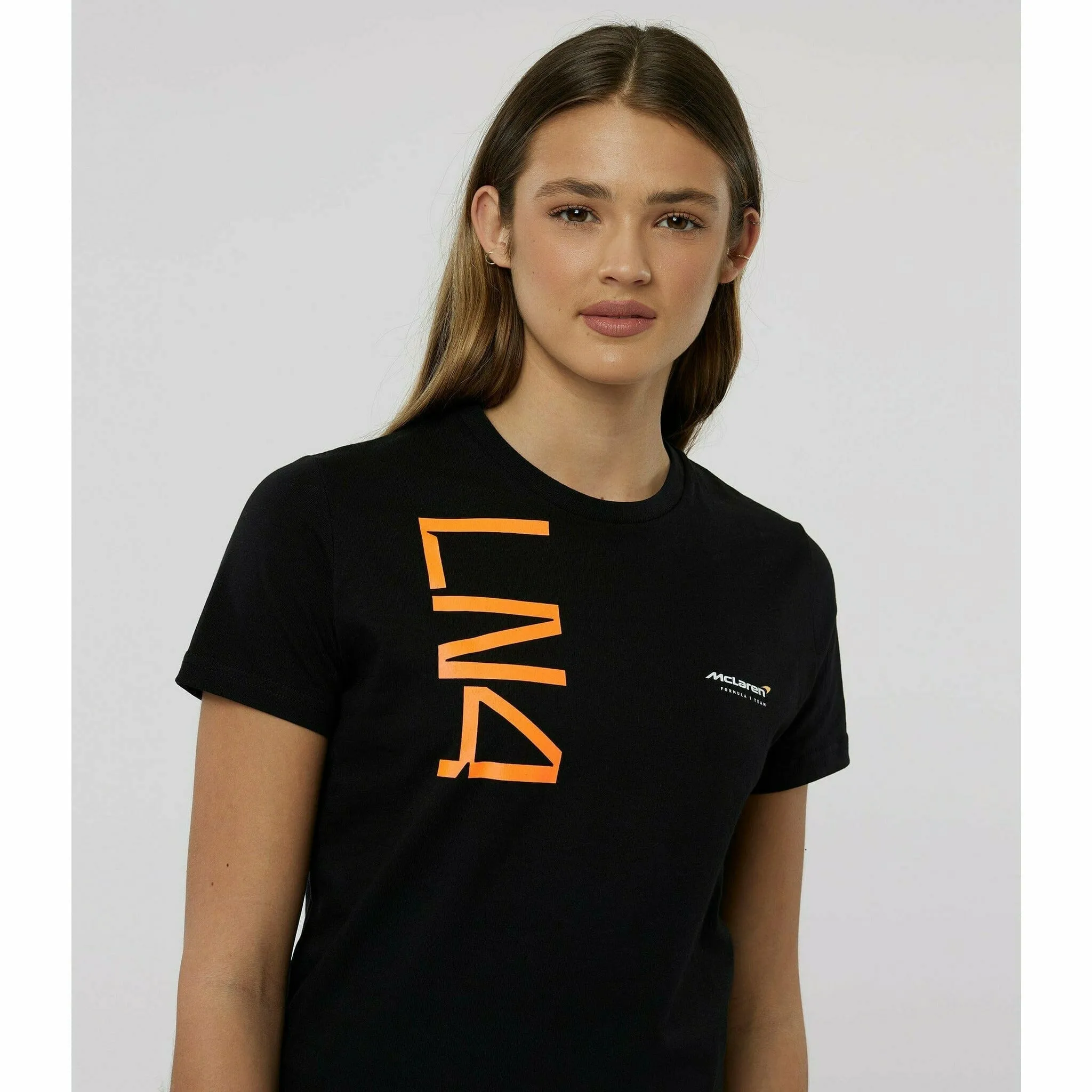 McLaren F1 Woman's Lando Norris Core T-Shirt- Black