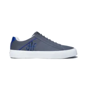 Men's Cruiser White Blue Nylon Low Tops 00801-858