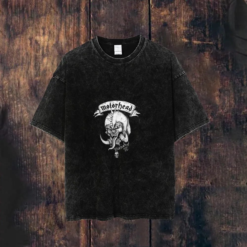 Mens Motorhead Print Tee