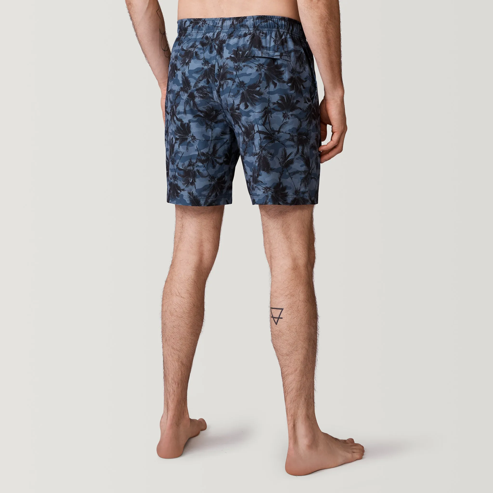 Men's Tropical Camo Swim Short