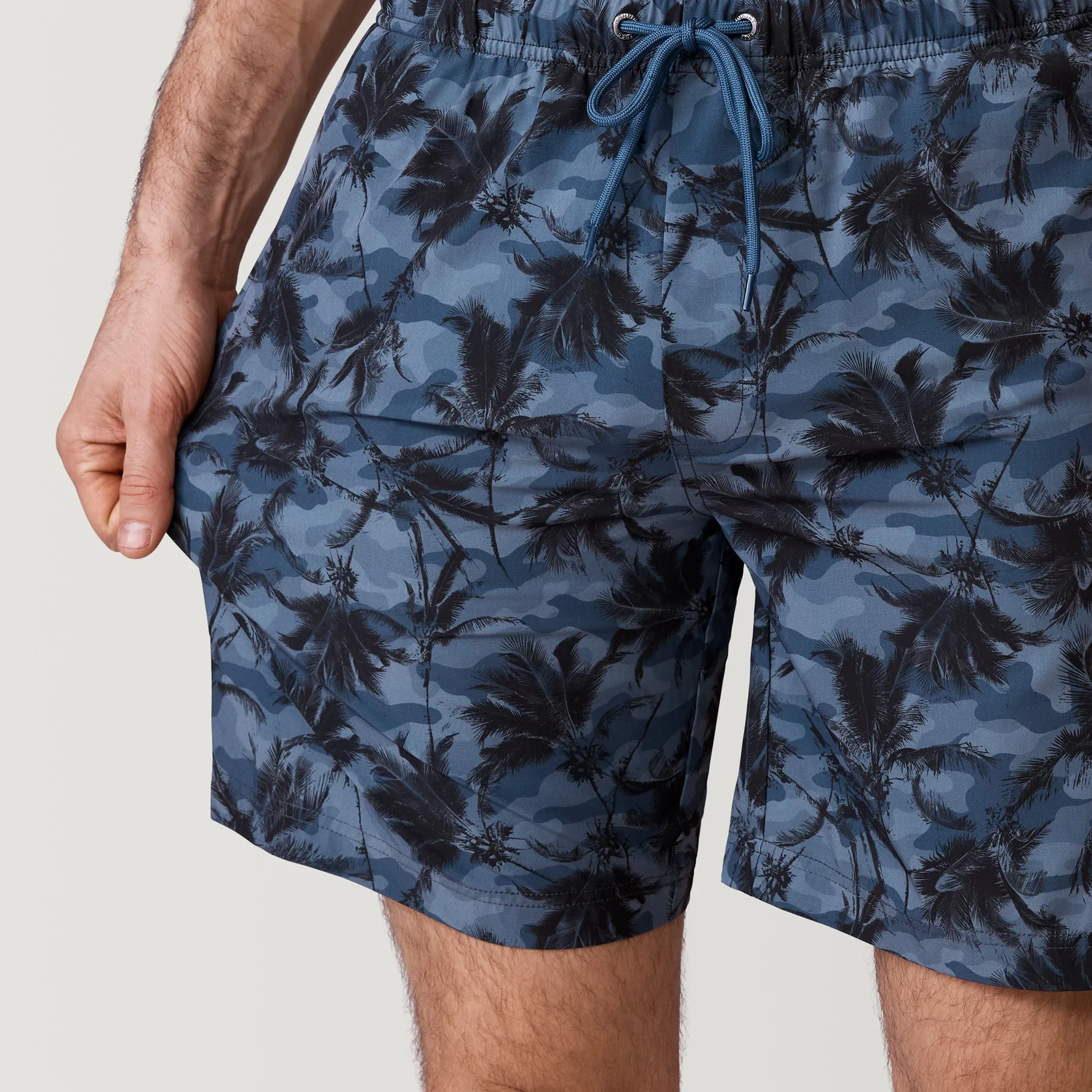 Men's Tropical Camo Swim Short