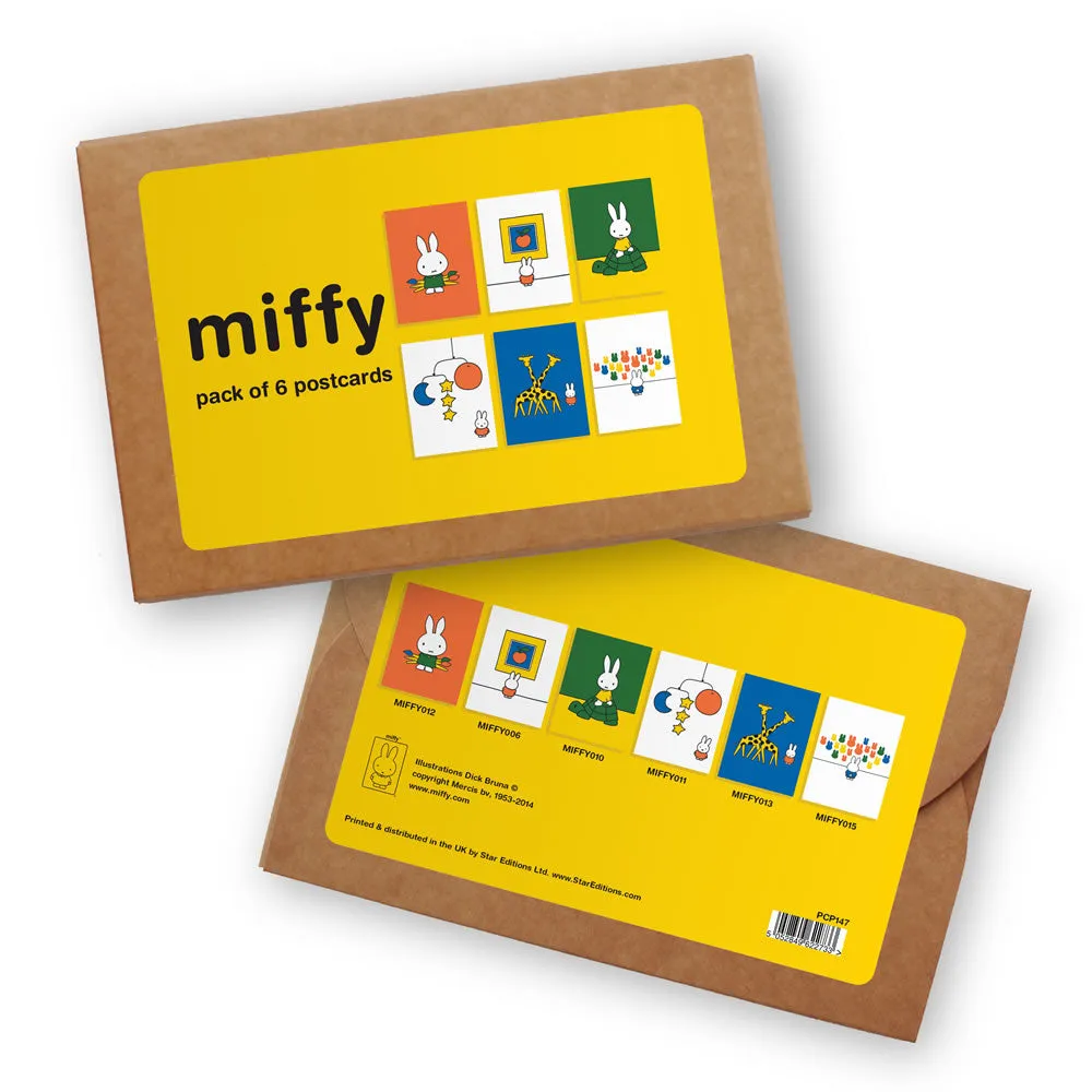 Miffy Postcard Pack set 1