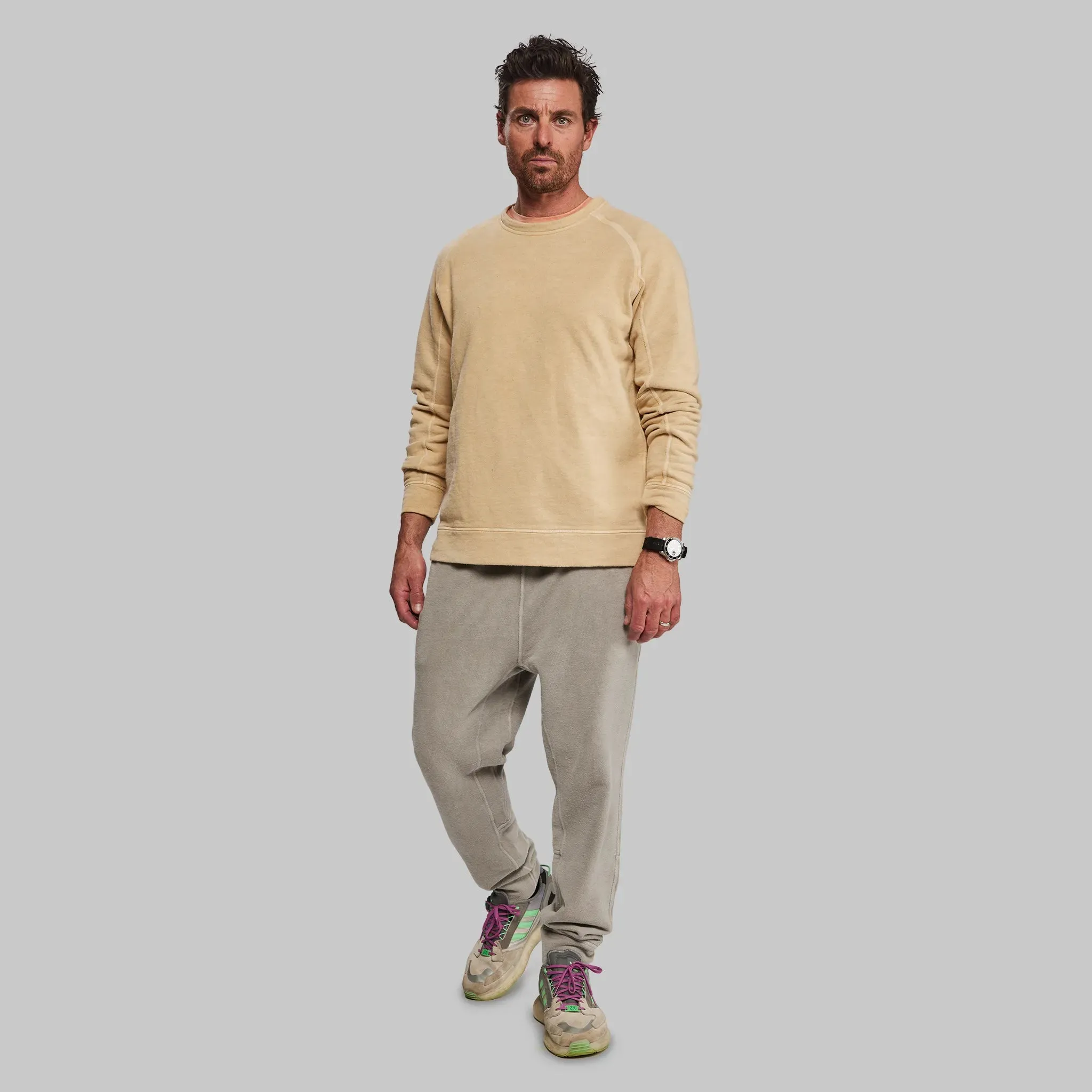 Mineral Sweatshirt. Ochre edition