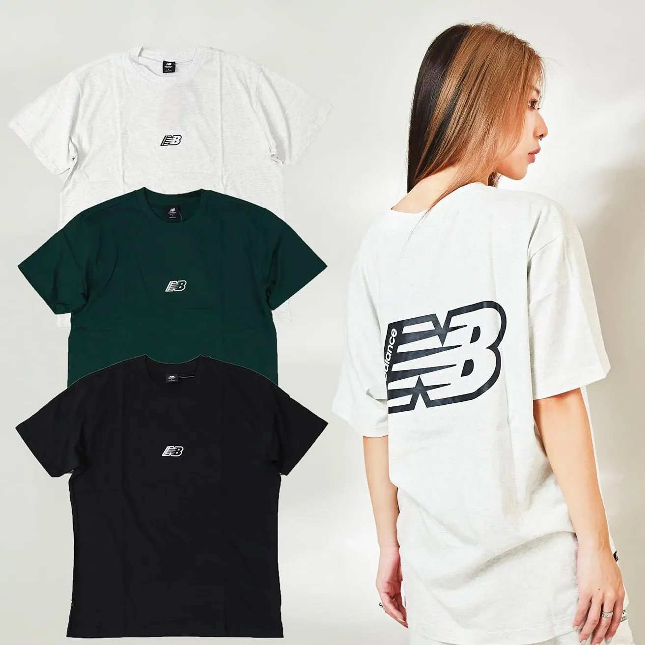 New Balance Essentials Graphic Logo Tee [MT23514]