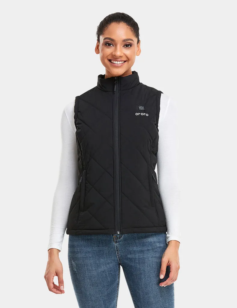 (Open-box) Women's Heated Quilted Vest (Battery Set Not Included)