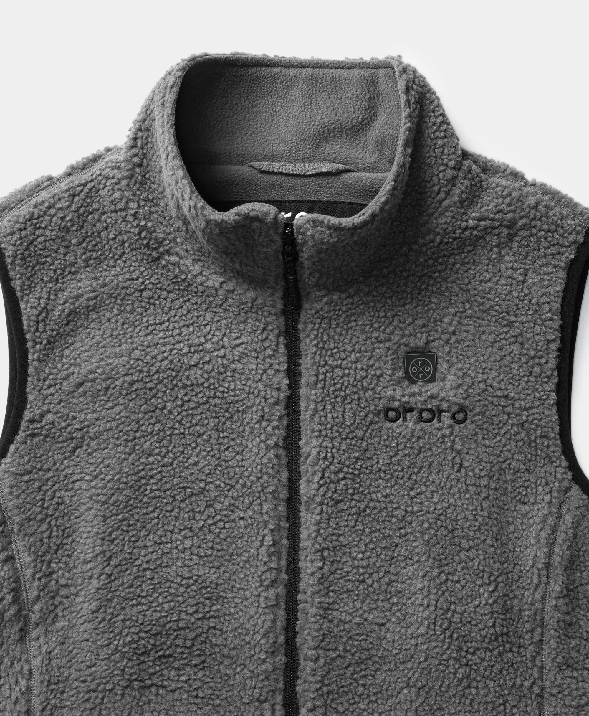 (Open-box) Women's Heated Recycled Fleece Vest (Battery Set Not Included)