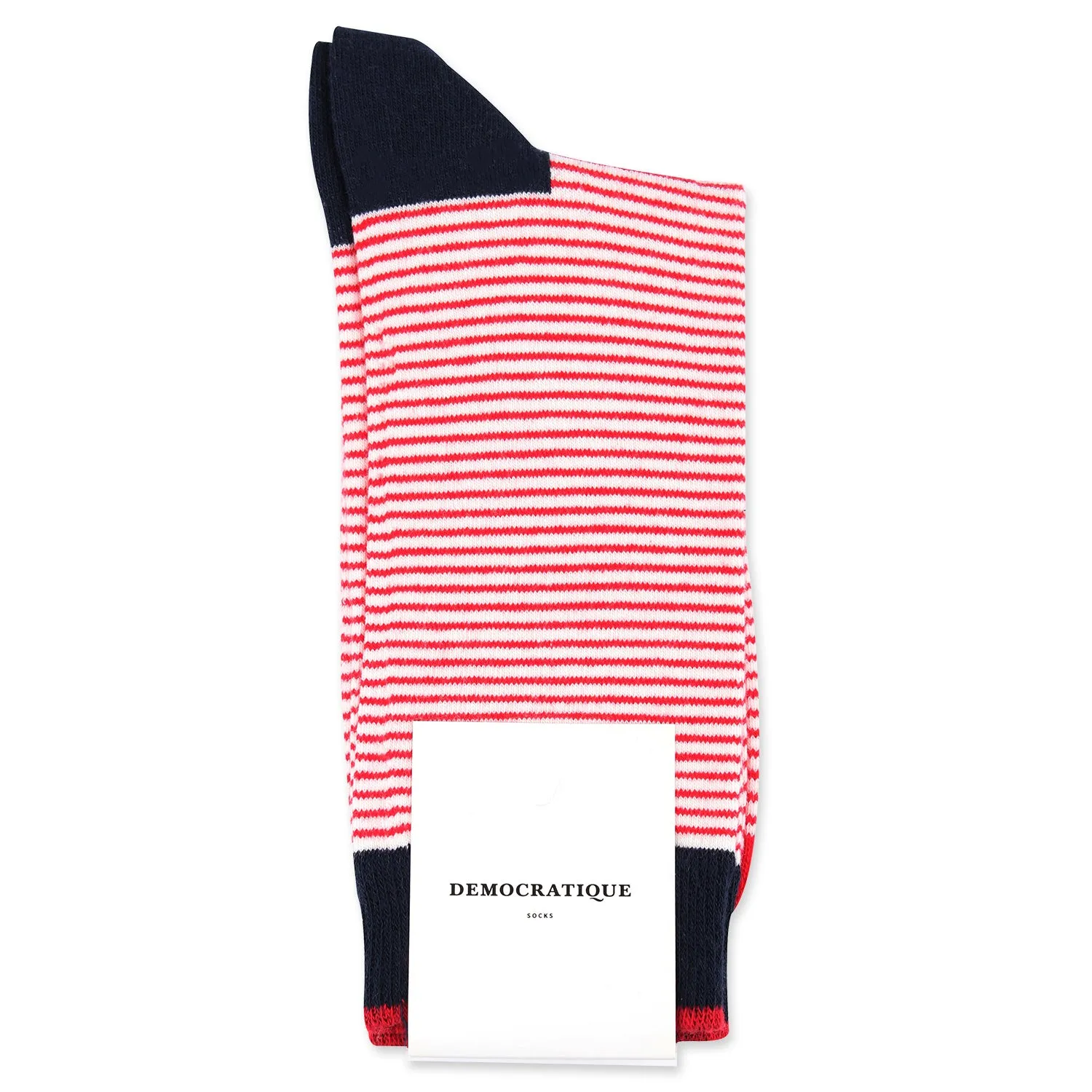 Originals Mini Stripes Socks Broken White / Spring Red / Navy