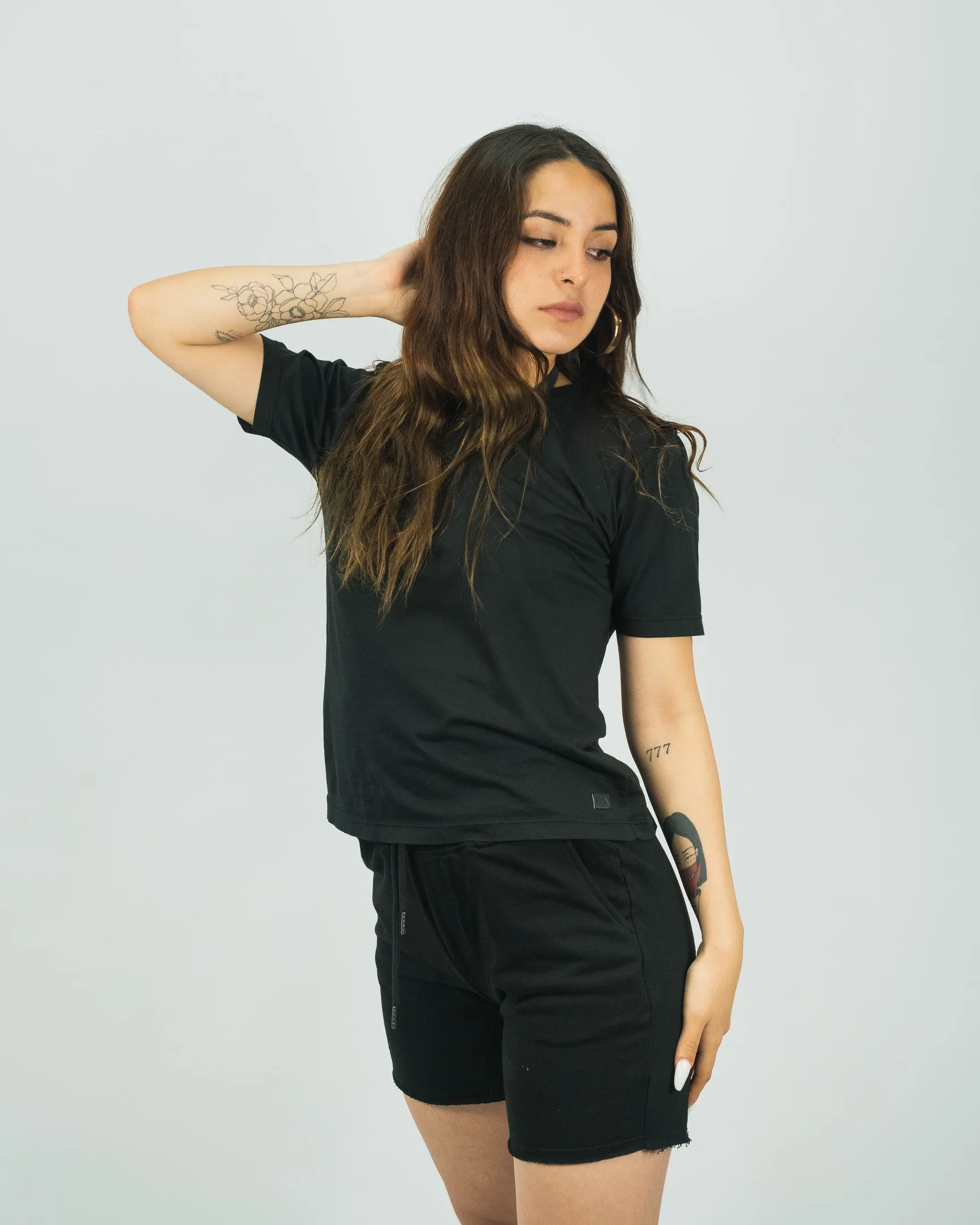 Permium Pima SS24 Women’s Tee - Black Beauty