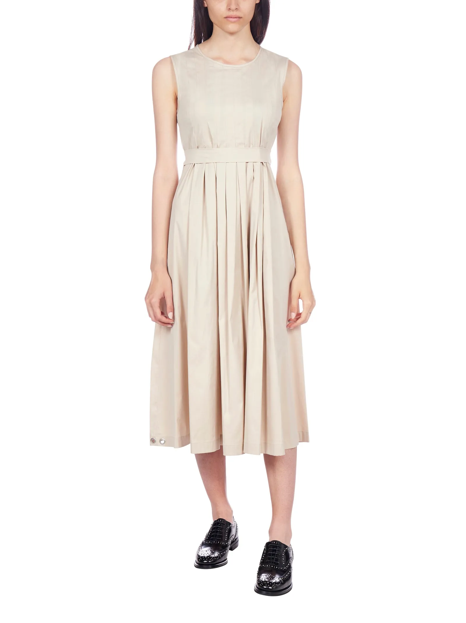 'S Max Mara Pleated Midi Dress